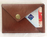 Leather Slim Minimalist Wallet Credit ID Card Holder RFID Secure Pocket