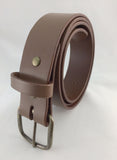 1.5 inch wide Brown Leather belt from ValueBeltsPlus