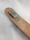 clip on belt scissor case holster vachetta leather