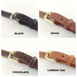 colors of leather straps for bags and purses