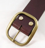 1.5 in. Leather adjustable cross body replacement strap  buckle