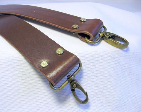 1 in. Leather Shoulder Purse Handbag Replacement Strap - Choice of 4 Colors