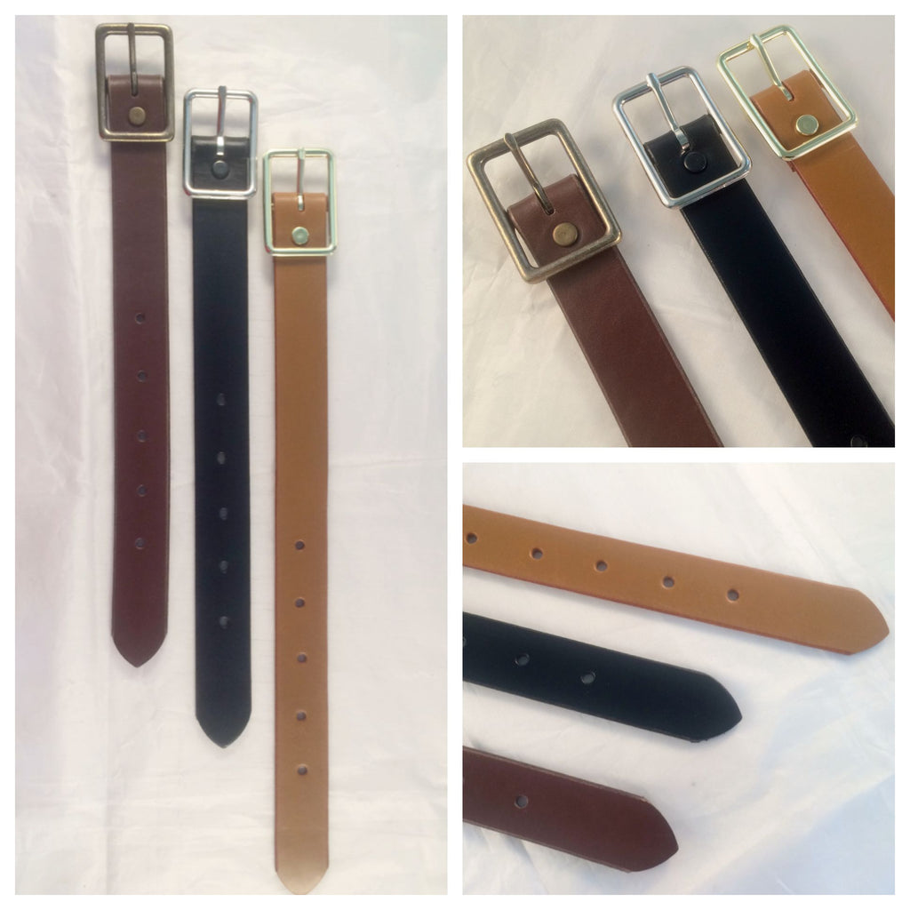 1 in. Wide Adjustable Leather Strap Extenders Extensions for Bags - 3 lengths