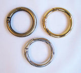 Round gate rings choice of finishes