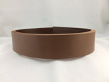 brown belt leather blank strip