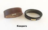leather belt keepers
