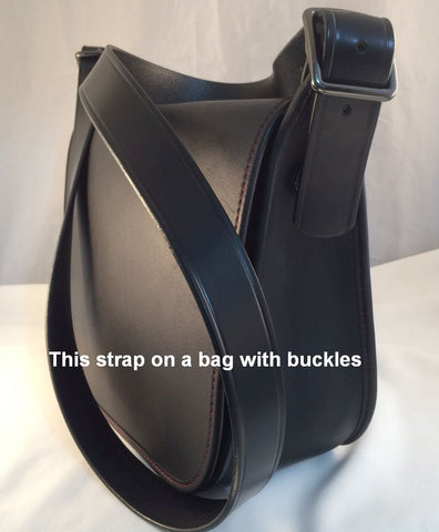 Toptie Adjustable Shoulder Bag Strap, PU Leather Replacement Purse Straps  21-23 Long (Camel) 