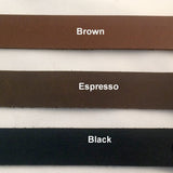 chrome tanned leather colors