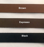 colors of leather used to make adjustable strap