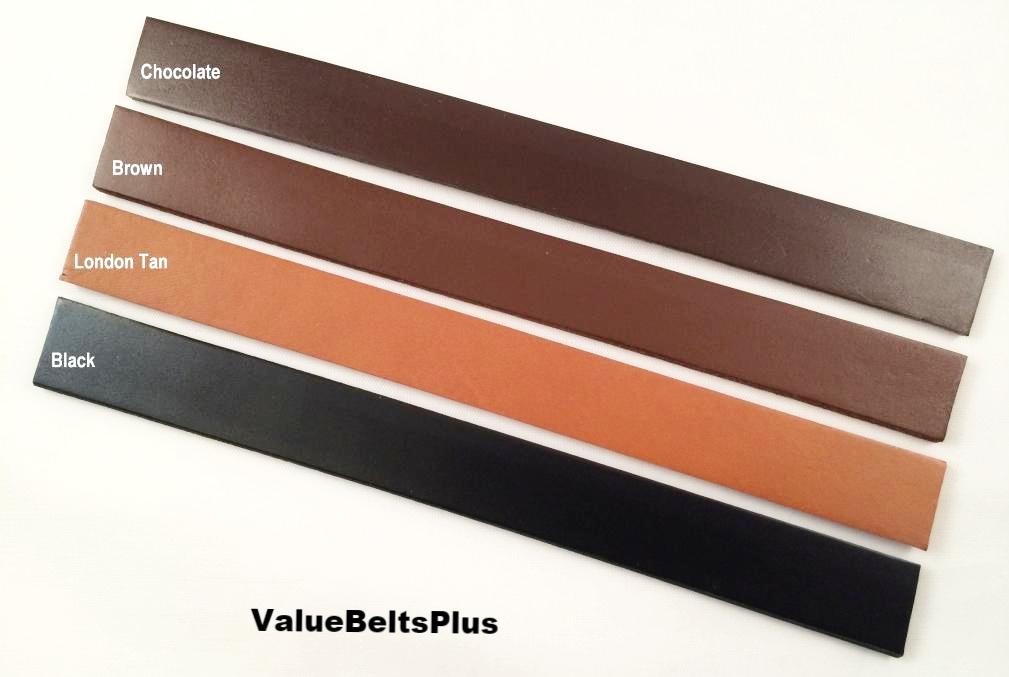 Leather Strips for Handles Cuffs & Crafts - 4 Pieces - Choice of widths &  Lengths - 4 Colors – ValueBeltsPlus
