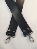 1.5" Quality Wide Leather Cross Body Purse Bag Strap NEW 5 Lengths  3 Colors