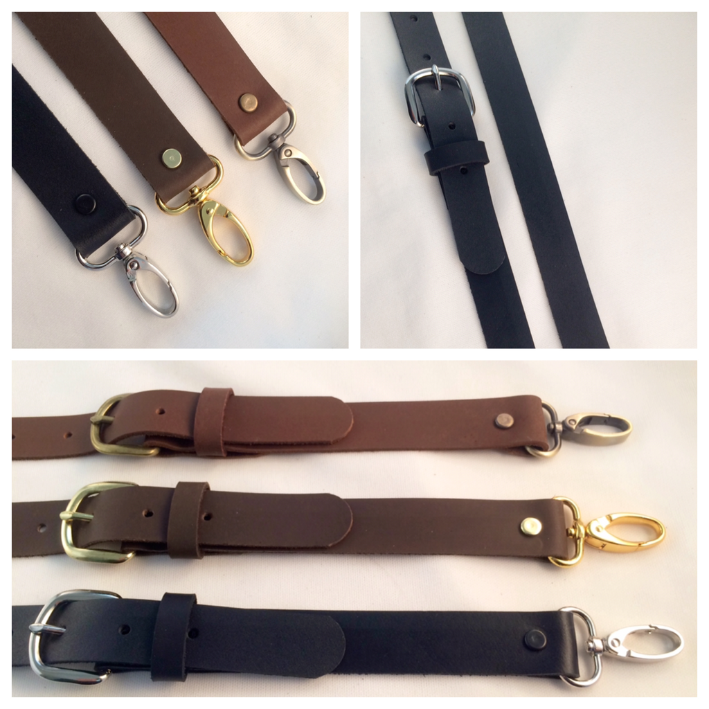 Replacement Purse Straps - 2" Wide Adjustable Crossbody Bag Straps With Embroidery Design