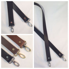 Leather Crossbody Strap - Replacement Purse Strap - Adjustable Size - –  Permanent Baggage