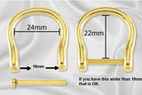 buckle ends for handles 