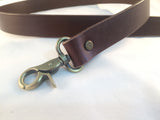 chocolate 1 in. Thick Leather Cross Body or Shoulder Purse Bag Replacement Straps 4 Colors