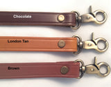 5/8 in. Leather Cross Body Shoulder Purse Bag Replacement Straps - 4 Colors