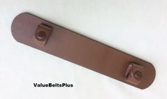 removable leather shoulder pad for bag, luggage or purse straps